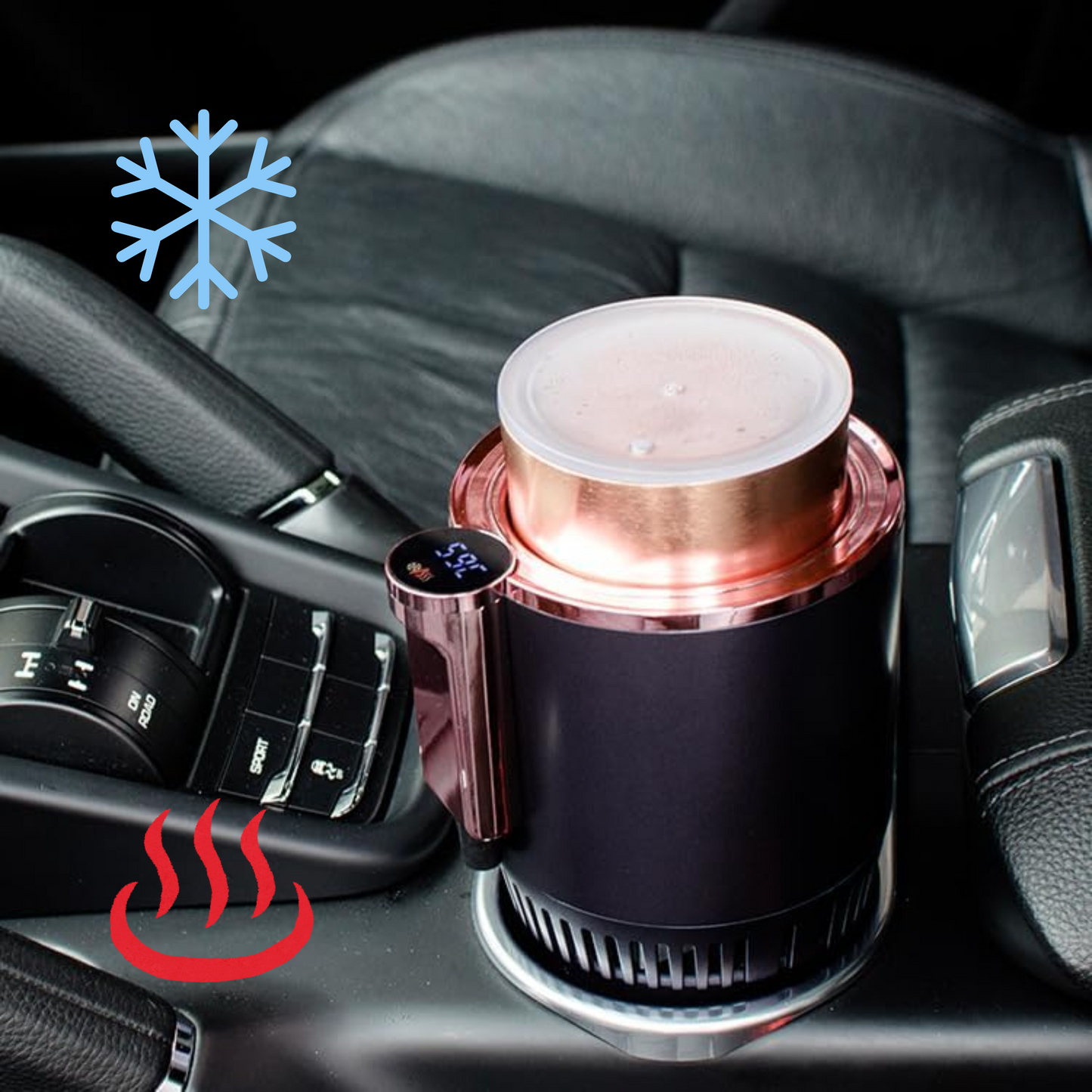 Portavasos Inteligente para Auto